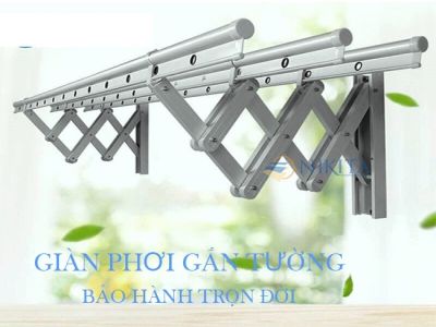 Giàn phơi gắn tường NIKITA (1m2 )