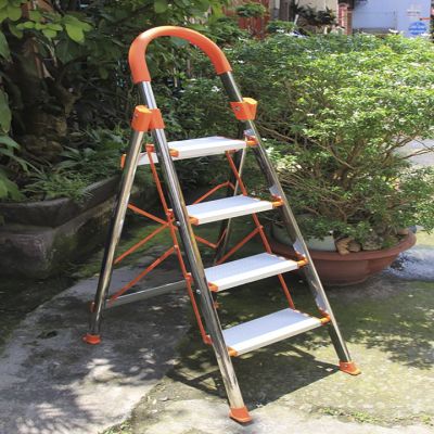 Thang ghế inox 4 bực nikita NKT IN04 (0.90CM )