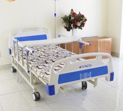 GIƯỜNG BỆNH NHÂN ĐIỆN CƠ GIƯỜNG Y TẾ ĐA CHỨC NĂNG TỰ ĐỘNG 16 CHỨC NĂNG NIKITA DCN16 ĐƯỢC TẶNG KÈM MỘT BỘ GA TRÁI GIƯỜNG CAO CẤP