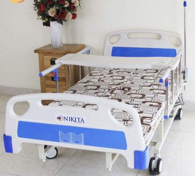 GIƯỜNG Y TẾ GIƯỜNG BỆNH NHÂN CƠ CHO NGƯỜI BỆNH 10 CHỨC NĂNG NIKITA DCN06 ĐƯỢC TẶNG KÈM MỘT BỘ GA TRÁI GIƯỜNG CAO CẤP