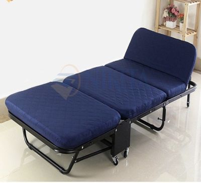GIƯỜNG GẤP NÂNG ĐẦU GIƯỜNG XẾP GỌN VĂN PHÒNG BA KHÚC GB65 (65cm) D 1,8 x R 0,66m x C 0,26m