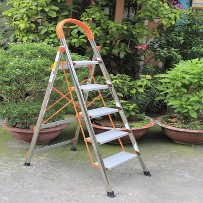 Thang ghế Inox 5 bực NKT-IN-05 (1.2M)