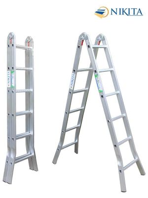 Thang nhôm chứ A khóa sập tự động nikita NKT A20 (2M)